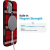image:imageCasely iPhone 16 Pro Max Case  As if  Red Plaid  Bold Protective Design  MagSafe Compatible Design