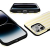 image:imageCasely iPhone 16 Pro Max Case  Butter Yellow Stripes  Sunday Best  Bold Protective Design  Compatible with MagSafe