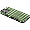 image:imageCasely iPhone 16 Pro Max Case  Checked Twice  Green Plaid  Bold Protective Design  MagSafe Compatible Design