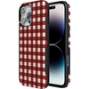 image:imageCasely iPhone 16 Pro Max Case  Checked Twice  Red Plaid  Bold Protective Design  MagSafe Compatible Design