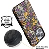 image:imageCasely iPhone 16 Pro Max Case  Falling for You  Plum Floral  Bold Protective Design  Compatible with MagSafe