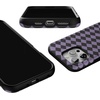 image:imageCasely iPhone 16 Pro Max Case  Harlequin Midnight Diamond  Black and Purple  Bold Protective Design  MagSafe Compatible Design