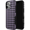 image:imageCasely iPhone 16 Pro Max Case  Harlequin Midnight Diamond  Black and Purple  Bold Protective Design  MagSafe Compatible Design