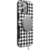 image:imageCasely iPhone 16 Pro Max Case  Harlequin Salem Diamond  Black and White  Bold Protective Design  MagSafe Compatible Design
