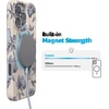 image:imageCasely iPhone 16 Pro Max Case  Ink amp Iris  Vintage Floral  Compatible with MagSafe  Classic Ultra Slim Design