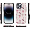 image:imageCasely iPhone 16 Pro Max Case  Lover Girlie  Pink Bows  Bold Protective Design  Compatible with MagSafe