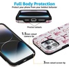 image:imageCasely iPhone 16 Pro Max Case  Lover Girlie  Pink Bows  Bold Protective Design  Compatible with MagSafe