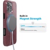 image:imageCasely iPhone 16 Pro Max Case  Moody Monochrome  Bordeaux Rose  Compatible with MagSafe  Classic Ultra Thin Design