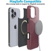 image:imageCasely iPhone 16 Pro Max Case  Moody Monochrome  Bordeaux Rose  Compatible with MagSafe  Classic Ultra Thin Design