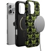 image:imageCasely iPhone 16 Pro Max Case  Mystic Moths  Green Twilight  Bold Protective Design  MagSafe Compatible Design