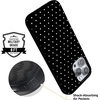 image:imageCasely iPhone 16 Pro Max Case  On the Dot  Black Polka Dot  Bold Protective Design  Compatible with MagSafe