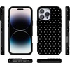 image:imageCasely iPhone 16 Pro Max Case  On the Dot  Black Polka Dot  Bold Protective Design  Compatible with MagSafe
