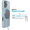 image:imageCasely iPhone 16 Pro Max Case  On the Dot  Blue amp Brown Polka Dot  Compatible with MagSafe  Classic Ultra Slim Design