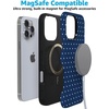 image:imageCasely iPhone 16 Pro Max Case  On the Dot  Navy Polka Dot  Bold Protective Design  Compatible with MagSafe