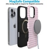 image:imageCasely iPhone 16 Pro Max Case  On the Dot  Pink amp Brown Polka Dot  Bold Protective Design  Compatible with MagSafe