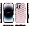 image:imageCasely iPhone 16 Pro Max Case  On the Dot  Pink amp Brown Polka Dot  Bold Protective Design  Compatible with MagSafe