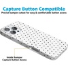 image:imageCasely iPhone 16 Pro Max Case  On the Dot  White Polka Dot  Compatible with MagSafe  Classic Ultra Slim Design