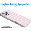 image:imageCasely iPhone 16 Pro Max Case  Pink Plaid  Sunday Best  Compatible with MagSafe  Classic Ultra Slim Design