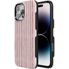 image:imageCasely iPhone 16 Pro Max Case  Pretty in Pastel  Blush Stripes  Bold Protective Design  MagSafe Compatible Design