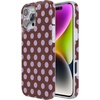 image:imageCasely iPhone 16 Pro Max Case  Spotted in SoHo  Burgundy Polka Dot  Compatible with MagSafe  Classic Ultra Slim Design