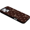 image:imageCasely iPhone 16 Pro Max Case  Teddy Bows  Brown Polka Dot  Bold Protective Design  MagSafe Compatible Design