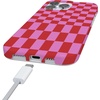 image:imageCasely iPhone 16 Pro Max Case  Vibe Check  Pink Checkerboard  Compatible with MagSafe  Classic Ultra Slim Design