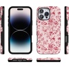 image:imageCasely iPhone 16 Pro Max Case  Vintage Belle  Floral Toile  Bold Protective Design  MagSafe Compatible Design