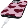 image:imageCasely iPhone 16 Pro Max Case  Whole Lotta Love  Plum Hearts  Bold Protective Design  MagSafe Compatible Design