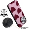 image:imageCasely iPhone 16 Pro Max Case  Whole Lotta Love  Plum Hearts  Bold Protective Design  MagSafe Compatible Design
