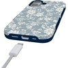 image:imageCasely iPhone 17 Case  Afternoon Tea  Blue Floral  Bold Protective Design  Compatible with MagSafe