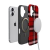 image:imageCasely iPhone 17 Case  As if  Red Plaid  Bold Protective Design  MagSafe Compatible Design