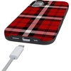 image:imageCasely iPhone 17 Case  As if  Red Plaid  Bold Protective Design  MagSafe Compatible Design