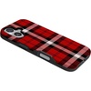 image:imageCasely iPhone 17 Case  As if  Red Plaid  Bold Protective Design  MagSafe Compatible Design