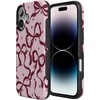 image:imageCasely iPhone 17 Case  Coquette Crush  Bows  Bold Protective Design  MagSafe Compatible Design