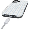 image:imageCasely iPhone 17 Case  Cottage Stripe  Blue Floral  Bold Protective Design  Compatible with MagSafe
