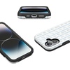 image:imageCasely iPhone 17 Case  Cottage Stripe  Blue Floral  Bold Protective Design  Compatible with MagSafe