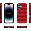 image:imageCasely iPhone 17 Case  Crazy in Love  Red Hearts  Bold Protective Design  MagSafe Compatible Design