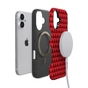image:imageCasely iPhone 17 Case  Crazy in Love  Red Hearts  Bold Protective Design  MagSafe Compatible Design