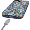 image:imageCasely iPhone 17 Case  Full Bloom  Navy Floral  Bold Protective Design  Compatible with MagSafe