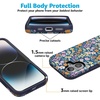 image:imageCasely iPhone 17 Case  Full Bloom  Navy Floral  Bold Protective Design  Compatible with MagSafe