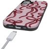 image:imageCasely iPhone 17 Case  Love Me Knot  Mauve Bow  Bold Protective Design  MagSafe Compatible Design