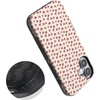image:imageCasely iPhone 17 Case  Lovebug  Mauve Hearts  Bold Protective Design  MagSafe Compatible Design