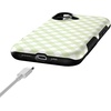 image:imageCasely iPhone 17 Case  Mint Lattice  Sunday Best  Bold Protective Design  Compatible with MagSafe