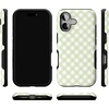 image:imageCasely iPhone 17 Case  Mint Lattice  Sunday Best  Bold Protective Design  Compatible with MagSafe