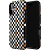 image:imageCasely iPhone 17 Case  Old Skool  Retro Checkerboard  Bold Protective Design  Compatible with MagSafe