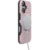 image:imageCasely iPhone 17 Case  On the Dot  Pink amp Brown Polka Dot  Bold Protective Design  Compatible with MagSafe