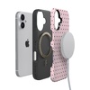image:imageCasely iPhone 17 Case  On the Dot  Pink amp Brown Polka Dot  Bold Protective Design  Compatible with MagSafe