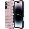image:imageCasely iPhone 17 Case  On the Dot  Pink amp Brown Polka Dot  Bold Protective Design  Compatible with MagSafe