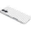 image:imageCasely iPhone 17 Case  On the Dot  White Polka Dot  Compatible with MagSafe  Classic Ultra Slim Design