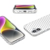 image:imageCasely iPhone 17 Case  On the Dot  White Polka Dot  Compatible with MagSafe  Classic Ultra Slim Design